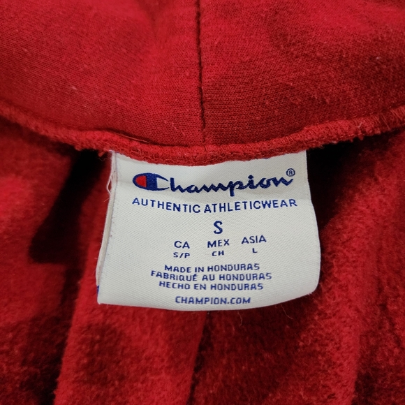 Champion Authentic Stanford University Hooded Zip-up Sweatshirt Size Small - Picture 11 of 11